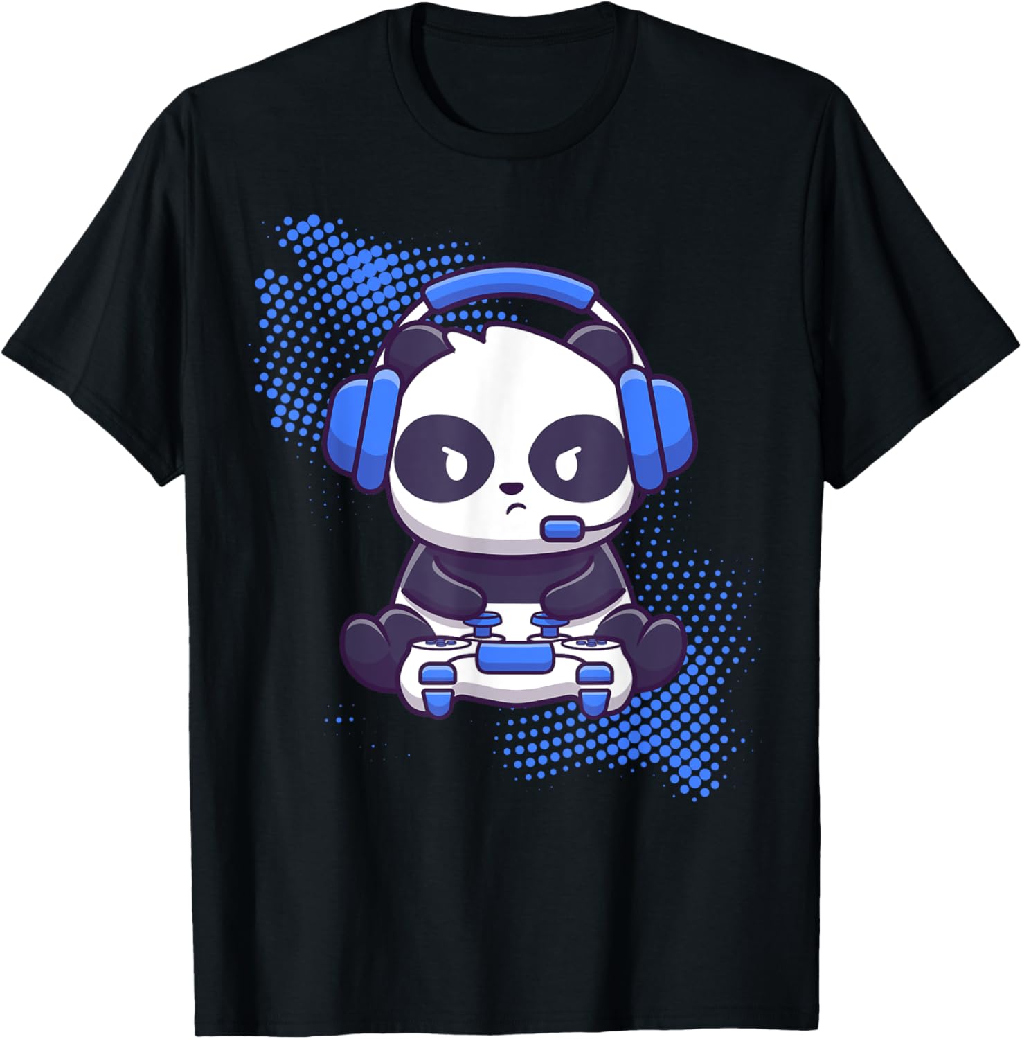 Gaming Panda Jeu Vidéo Ordinateur Jeu Vidéo Gamer T-Shirt
